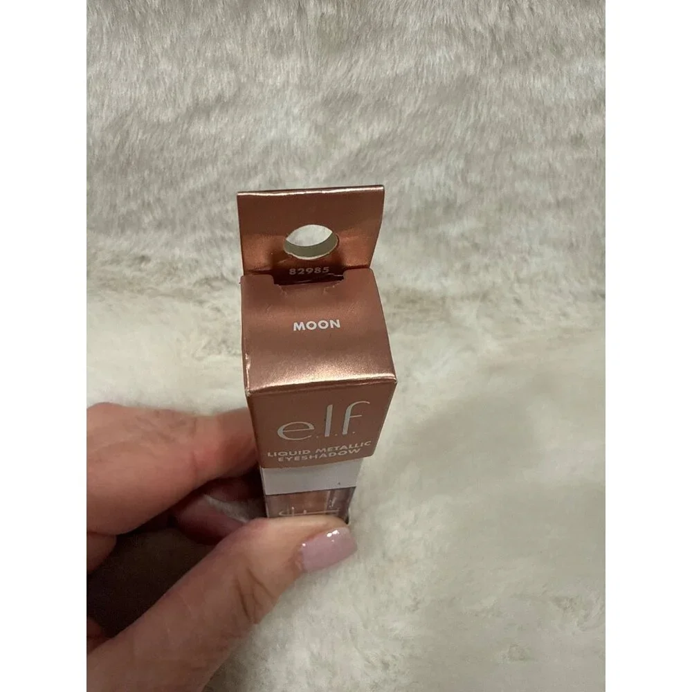 E.l.f. Liquid Metallic Eyeshadow Moon Champagne Shimmer Vegan Cruelty Free